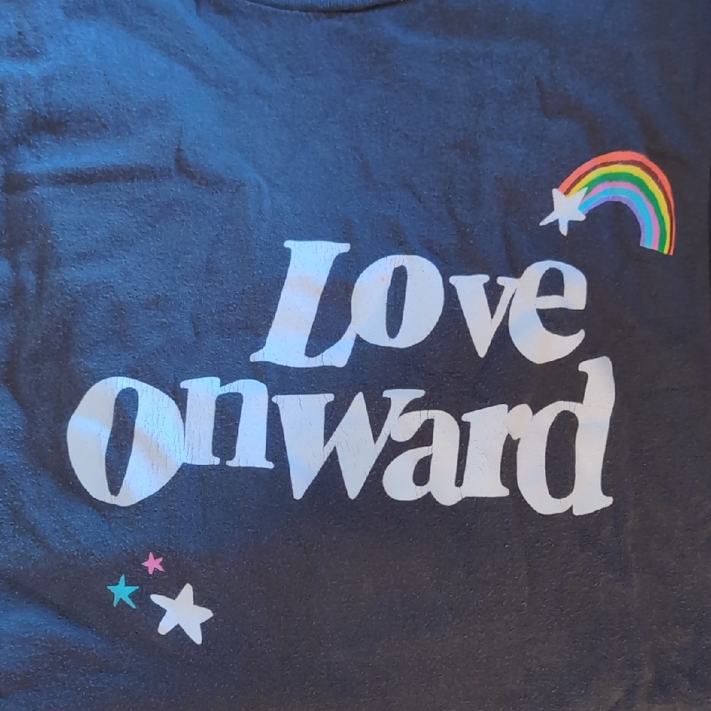 Love Onward Kids Shirt - Navy Blue
